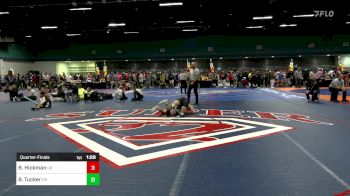 144 lbs Quarterfinal - Beau Hickman, OK vs Brogan Tucker, OH
