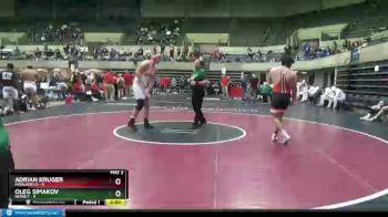 285 lbs Round 3 (4 Team) - Oleg Simakov, Hersey vs Adrian Kruger, Marshfield