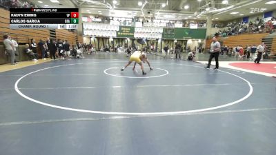 157 lbs Champ. Round 1 - Carlos Garcia, Brawley vs Kadyn Ewing, Villa Park