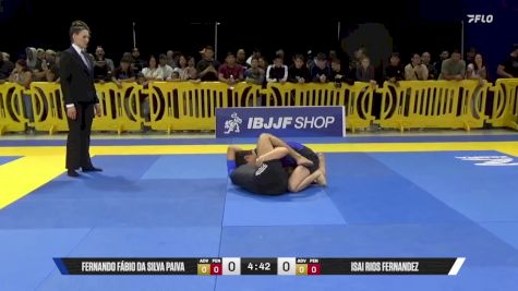 Isai Rios Fernandez vs Fernando Fábio Da Silva Paiva 2025 Pan IBJJF Jiu-Jitsu No-Gi Championship