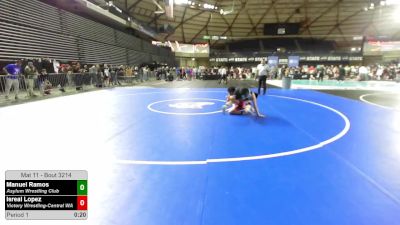 135 lbs Cons. Sub-quarters - Manuel Ramos, Asylum Wrestling Club vs Isreal Lopez, Victory Wrestling-Central WA