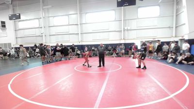 114 lbs Quarterfinal - Maddox Baker, New Albany - HS vs Alex Martinez-Perez, Mount Airy - HS