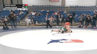 88 lbs 5th Place Match - Joaquin Ascencio, Team Donahoe Wrestling Club vs Walter Caulum, RT Elite Wrestling