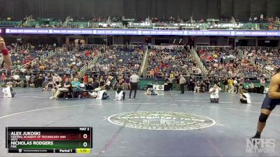 3A 285 lbs Quarterfinal - Nicholas Rodgers, Fike vs Alex Jukoski, Central Academy Of Technology And Arts