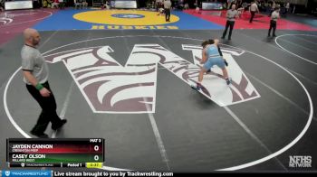 Cons. Round 1 - Jayden Cannon, Creighton Prep vs Casey Olson, Millard West