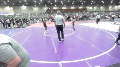 73 lbs Quarterfinal - Tayven Kem, Ravage WC vs Latrell Matheus, Gold Rush Wrestling