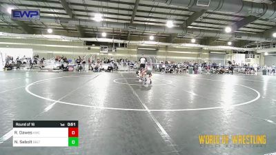 54 lbs Round Of 16 - Raylee Dawes, Keystone Wrestling Club vs Nova Sebolt, Sebolt Wrestling Academy