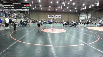 155 lbs Cons. Round 2 - Cailey Turay, Sand Springs vs Ciara Collins, Raytown