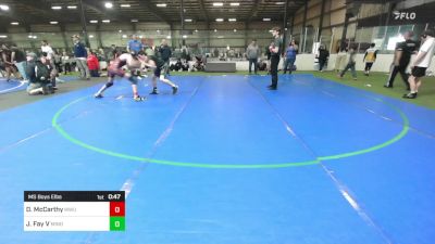 Rr Rnd 1 - Dylan McCarthy, MetroWest United vs Joseph Fay V, Mindset Wrestling