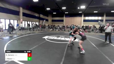 102 lbs Consi Of 8 #2 - Daniel Zamora, Threshold WC vs Ian Maize, DC Elite