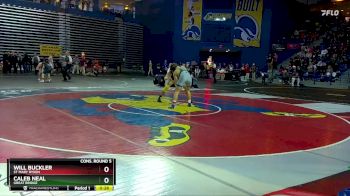 157 lbs Cons. Round 5 - Caleb Neal, Great Bridge vs Will Buckler, St Mary Ryken