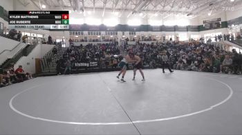 285 lbs Round 1 (16 Team) - JOE RUBERTE, North Oconee vs Kyler Matthews, Ware County