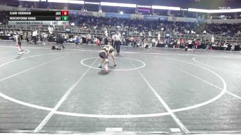 70 lbs Quarterfinal - Cain Vernon, Jackson County vs Rockford King, East Kansas Eagles