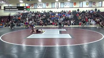 135 lbs Cons. Semi - Wren Brodersen, Solon vs Bristol Parker, Decorah