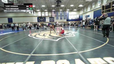 165 lbs Quarterfinal - Cody Coonrod, MetroWest United vs Kyle Amouzgar, DoughBoy WC