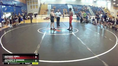 138 lbs Round 3 (8 Team) - Anthony Odell, Funky Monkey vs Anthony D Johnson, SOWA / HWC BLUE