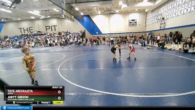 70 lbs Quarterfinal - Jhett Gibson, Stallions Wrestling Club vs Tate Archuleta, Agon