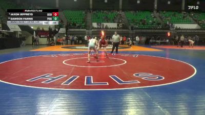 1A-4A 126 Cons. Round 2 - Dawson Farris, Pleasant Valley vs Jaxon Jeffreys, Deshler