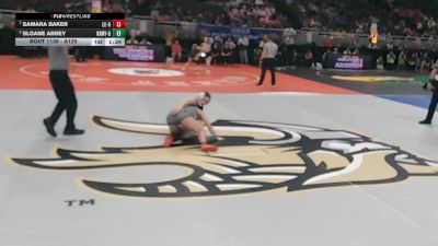 Quarterfinal - Samara Baker, Lincoln East vs Sloane Abbey, Kearney