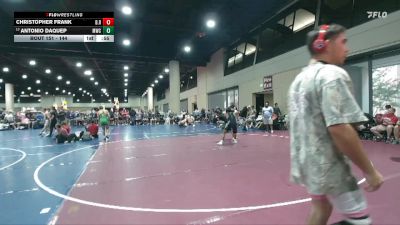 144 lbs Cons. Round 4 - Antonio Daquep, Mustang Wrestling Club vs Christopher Frank, B.R.A.W.L
