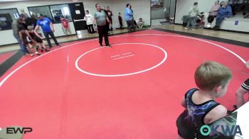 55 lbs 3rd Place - Asa Perry, Wyandotte Youth Wrestling vs Elliott Fox, Locust Grove Youth Wrestling