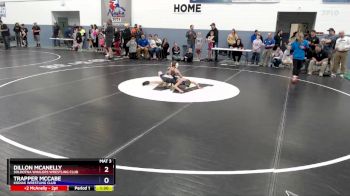 74 lbs Quarterfinal - Trapper McCabe, Kodiak Wrestling Club vs Dillon McAnelly, Soldotna Whalers Wrestling Club