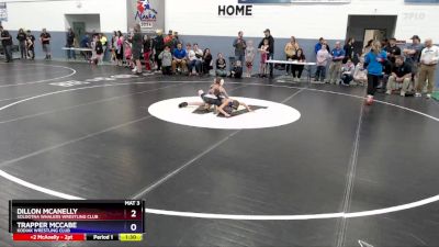 74 lbs Quarterfinal - Trapper McCabe, Kodiak Wrestling Club vs Dillon McAnelly, Soldotna Whalers Wrestling Club