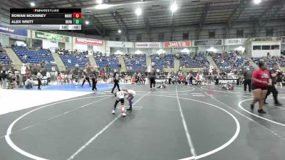 46 lbs Final - Rowan McKinney, Montrose Elite vs Alex Writt, Duran Elite