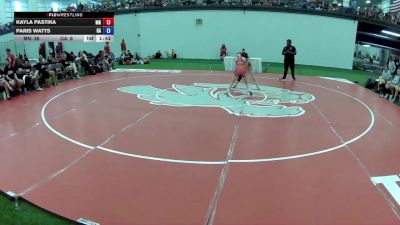 100 lbs Kayla Pastika, Minnesota vs Paris Watts, Georgia