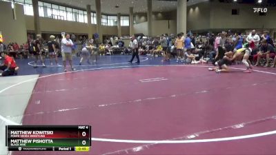 113 lbs Cons. Round 3 - Matthew Kowitski, Ponte Vedra Wrestling vs Matthew Pishotta, Black Hive