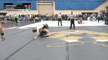 3 - 120 lbs Champ. Round 1 - Tate Austin, Northside vs Simon Dronov, Broadway