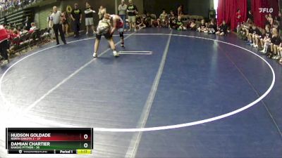 130 lbs Round 1 (6 Team) - Damian Chartier, Kansas Python vs Hudson Goldade, North Dakota 2