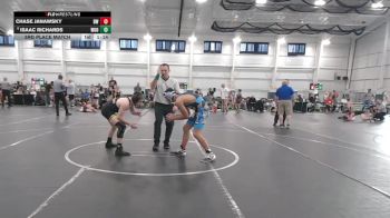130 lbs 3rd Place Match - Isaac Richards, Woodford vs Chase Janawsky, Darkhorse Wrestling