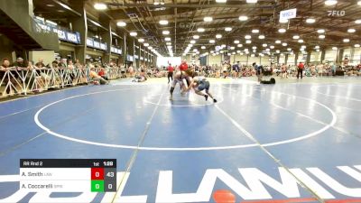 160 lbs Rr Rnd 2 - Austin Smith, Off The Hook - Red vs Anthony Coccarelli, Sprig Gardner Wrestling Club