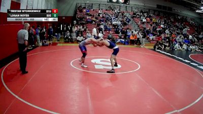 152 lbs Cons. Semi - Logan Noyes, Burgettstown Hs vs Tristan Wtorkiewicz, Mount Pleasant Area Hs