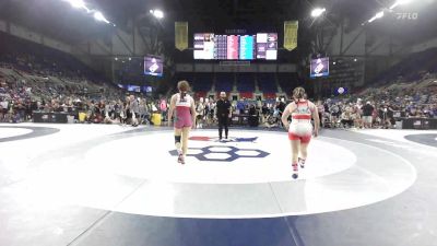 155 lbs Champ. Rd Of 64 - Karlee Brummett, WA vs Kallie Bauer, WY