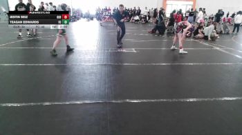 105 lbs Round 5 (6 Team) - Teagan Edwards, Full Circle vs Jestin Seiz, Georgia United Blue