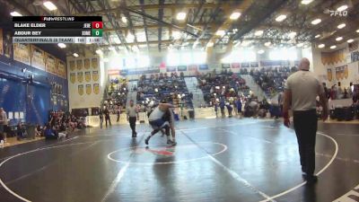 285 lbs Quarterfinals (8 Team) - Blake Elder, Jensen Beach vs Abdur Bey, Somerset