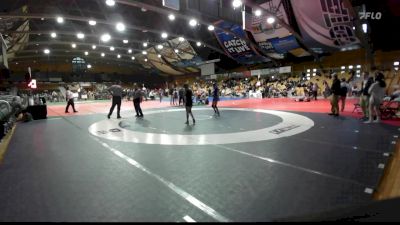 100PURPLE lbs Rr Rnd 2 - Taylor Myers, Hoosick Falls vs Heidi Hertzel, Shenendehowa