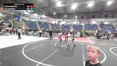 138 lbs Consi Of 16 #2 - Blake Simpson, Eaglecrest WC vs Ian Lehrman, Bear Cave WC