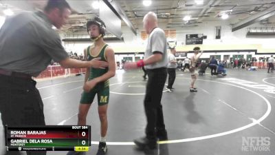 106 lbs Semifinal - Gabriel Dela Rosa, Monterey vs Roman Barajas, St. Francis