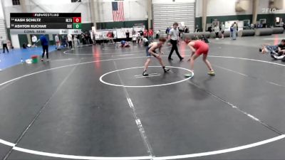 138 lbs Cons. Semi - Kash Schiltz, Next Level Training Academy vs Ashton Kuchar, Battle Creek Elite