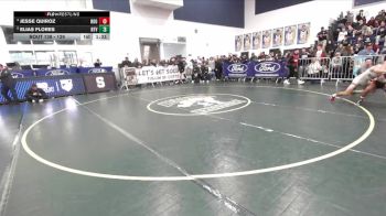 126 lbs Quarterfinal - Elias Flores, Northview vs Jesse Quiroz, Eleanor Roosevelt