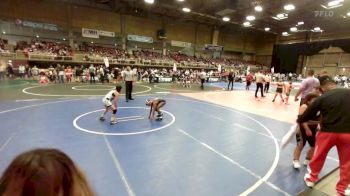 72 lbs Quarterfinal - Heavyn Woods, Takedown Elite vs Ariana Maez, SLV Elite WC