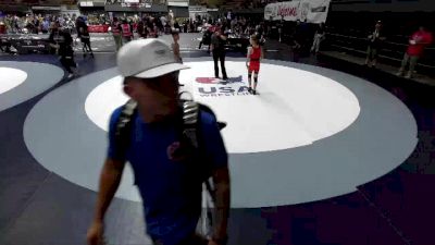 82 lbs Semis - Dmitrii Chernikov, Savage House Wrestling Club vs Luke Garcia, Red Wave Wrestling