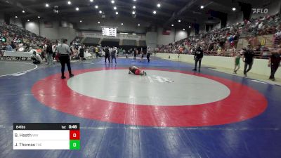 84 lbs Semifinal - Brody Heath, Viking Youth Wrestling vs Jase Thomas, The Storm Wrestling Center