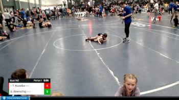 43-47 lbs Quarterfinal - Tomrik Kuzelka, Fairbury vs Grayson Boerschig, Midwest Destroyers