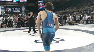 120 lbs Champ. Rd Of 64 - Loc Webber, Ohio vs Ethan Waxberg, California
