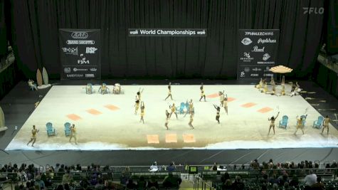 FIU GOLD "Miami FL" at 2024 WGI Color Guard World Championships