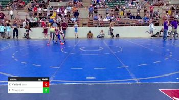 160 lbs Semifinal - Carson Vaillant, Troup Wrestling vs Logan Crisp, Guerrilla Wrestling Academy